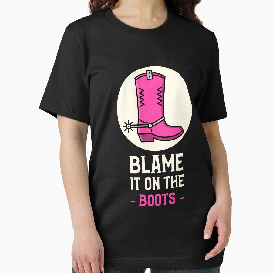 Country Girl Boots, Blame It On The Boots by DiscGolfTees