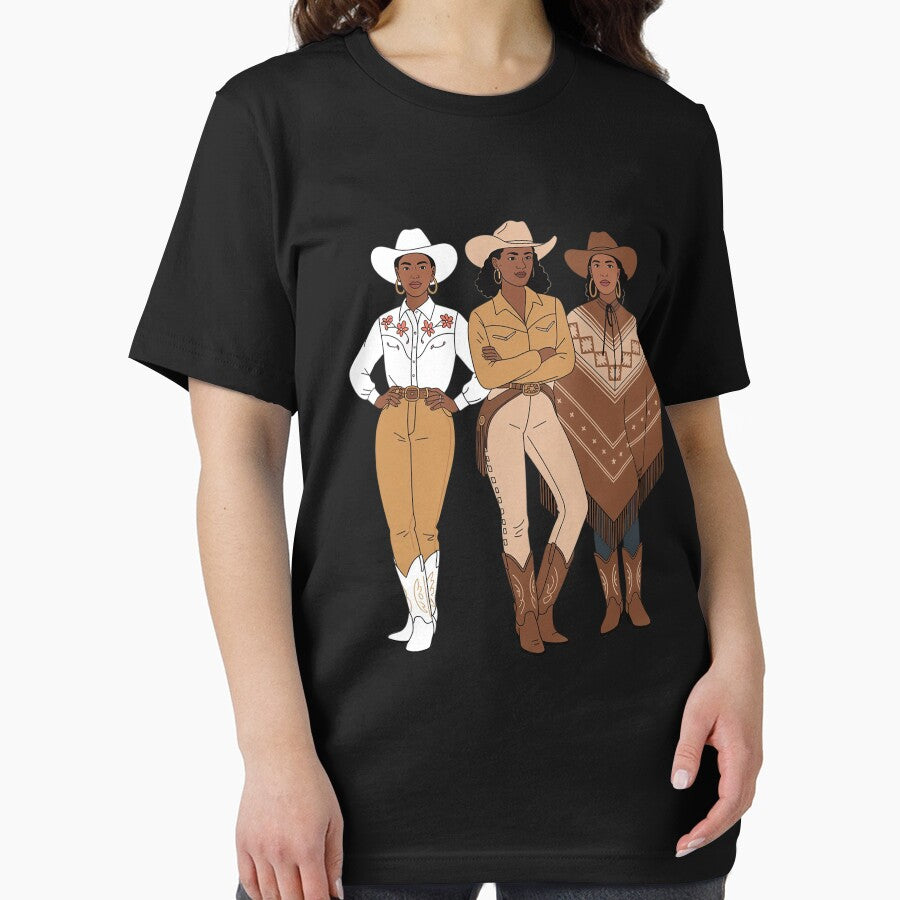 Black Cowgirl Melanin Western Rodeo by JulienAureo