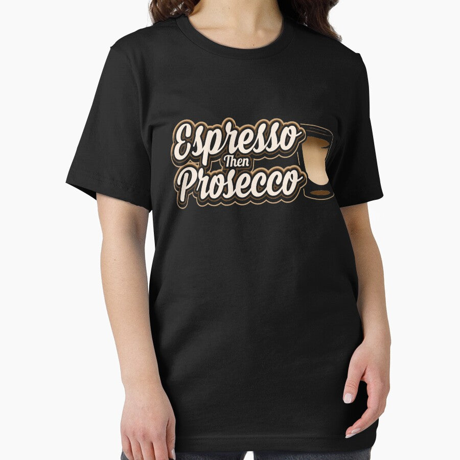 Espresso then Prosecco - wine lover by Captain Mood