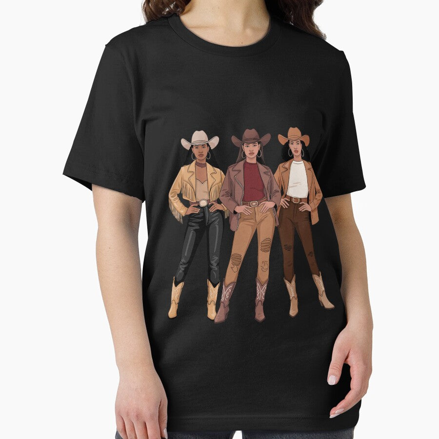 Black African American Cowgirl Western Country Texas Rodeo by Silicula