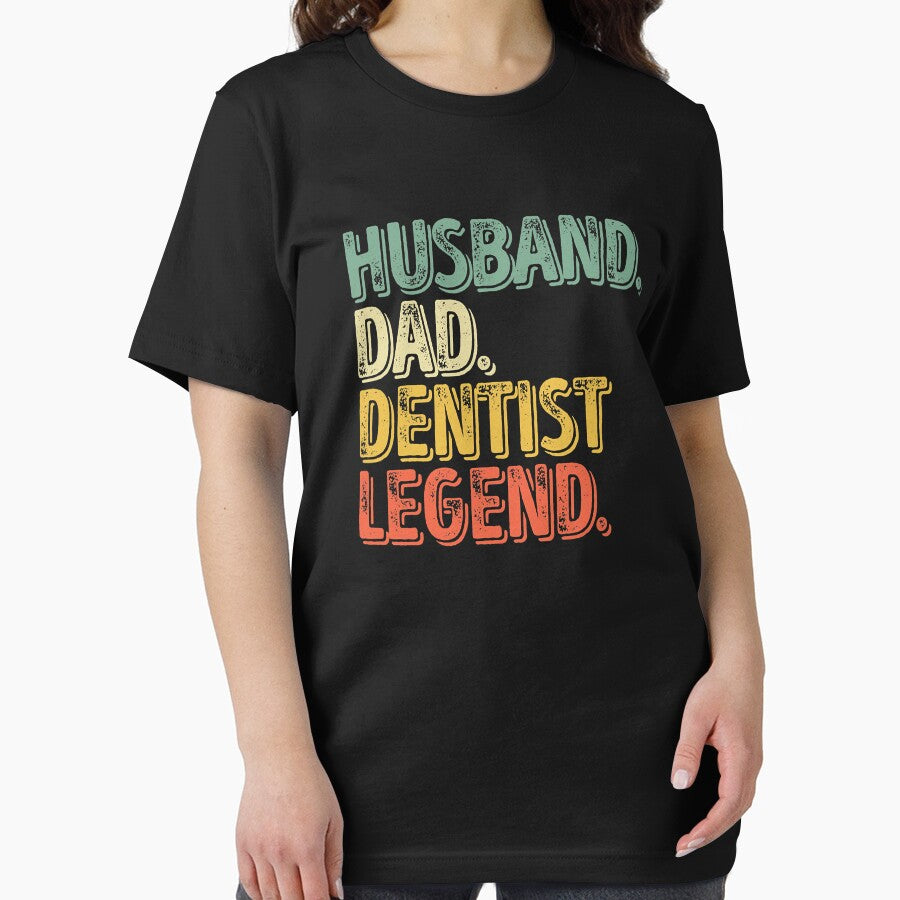 Husband Dad Dentist Legend Funny Dentist Gift by NevaehRey