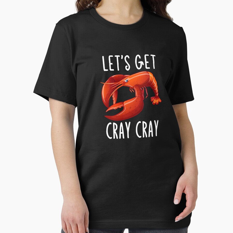 Lets Get Cray Cray Crawfish Design by PNGShop