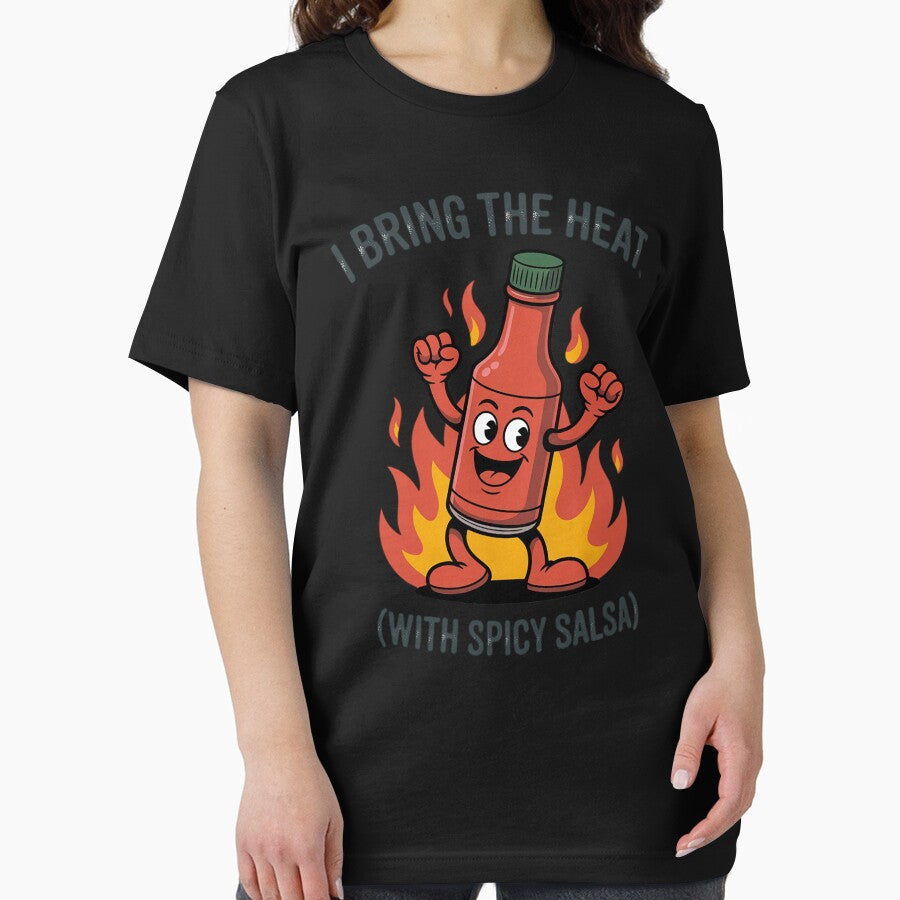 I Bring The Heat Spicy Salsa Hero Food by LittleDame