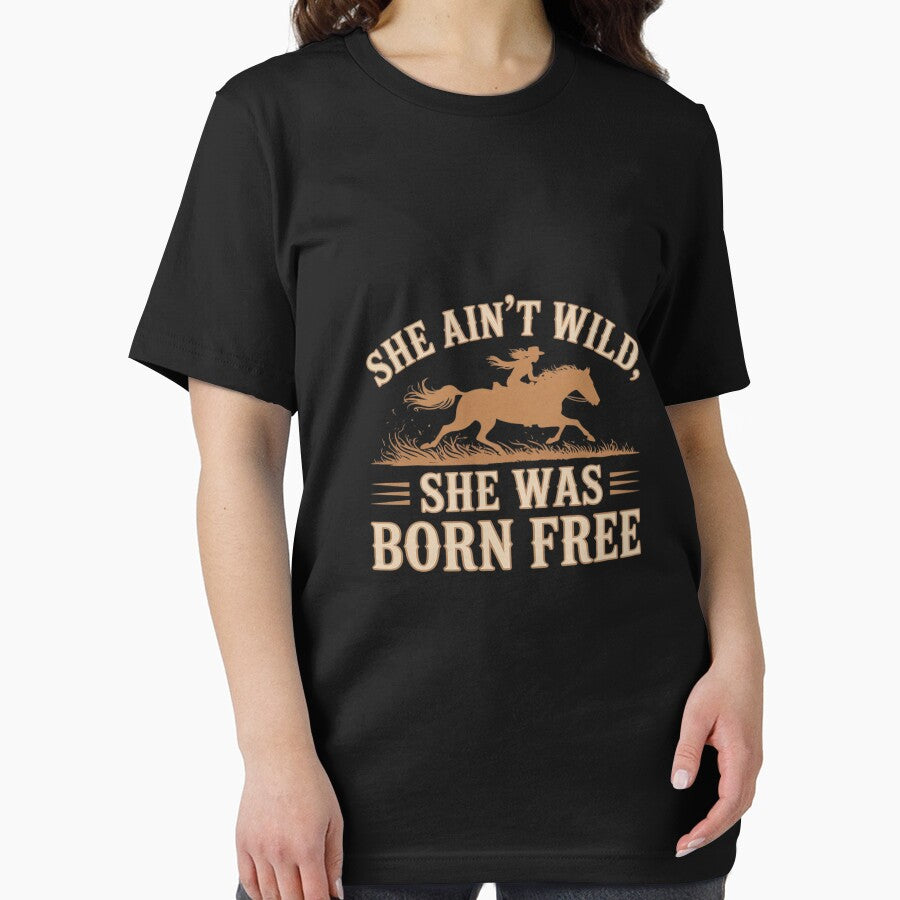She Ain’t Wild She Was Born Free Western Cowgirl by FndPardaL