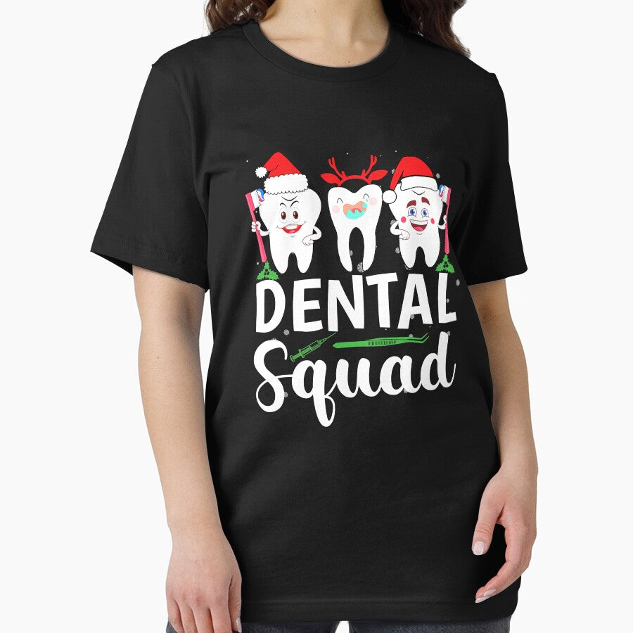 Dental Squad Teeth Hat Santa Elf Reindeer by norwoodcarney