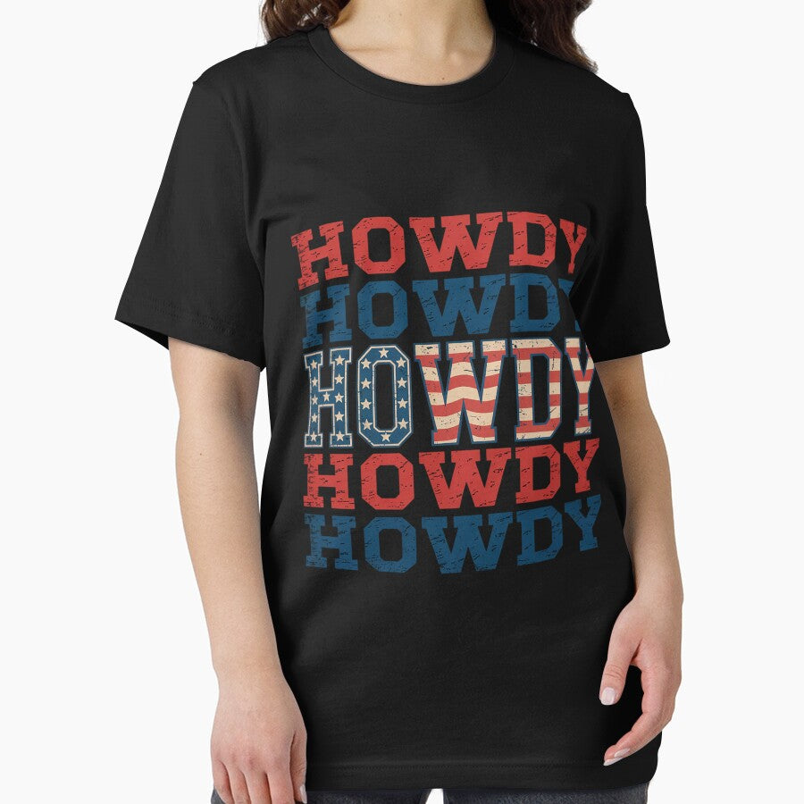 Howdy Western Cowgirl 4Th Of July by MeowtivationP