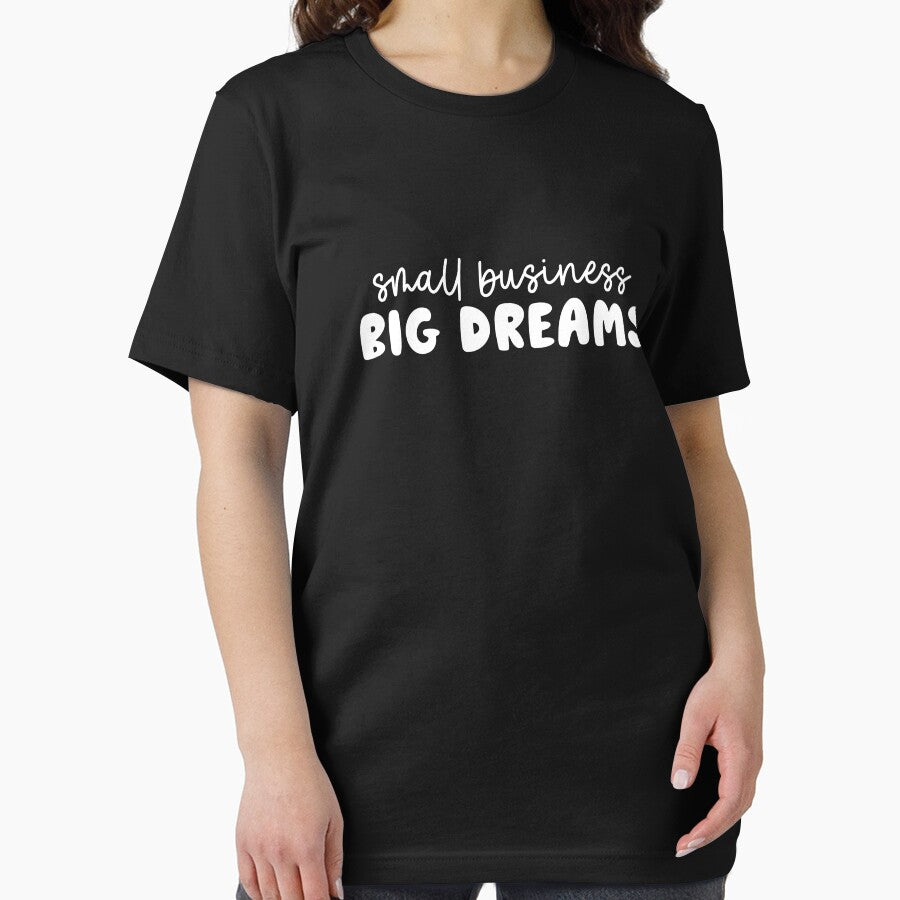 Small Business Big Dreams (Black) by quoteedesigns
