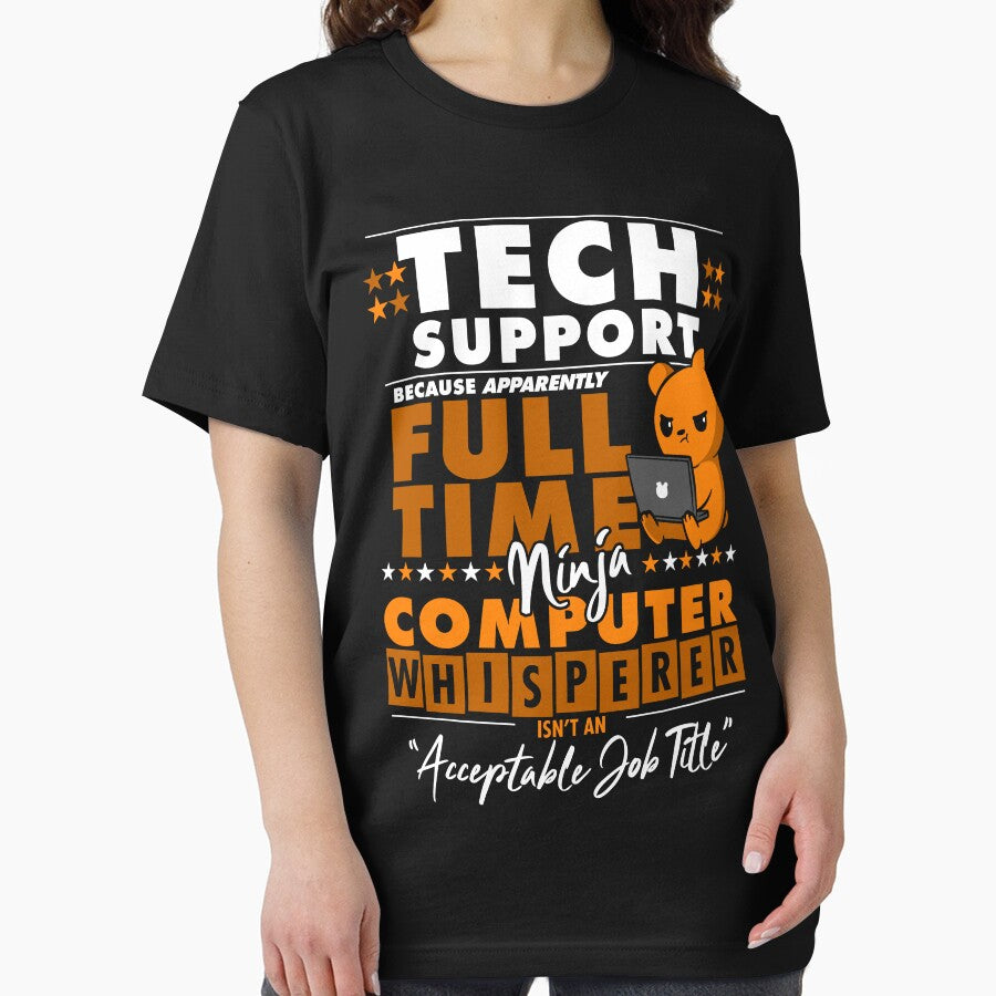 Tech Support Ninja Computer Whisperer Funny by Nerd Shizzle