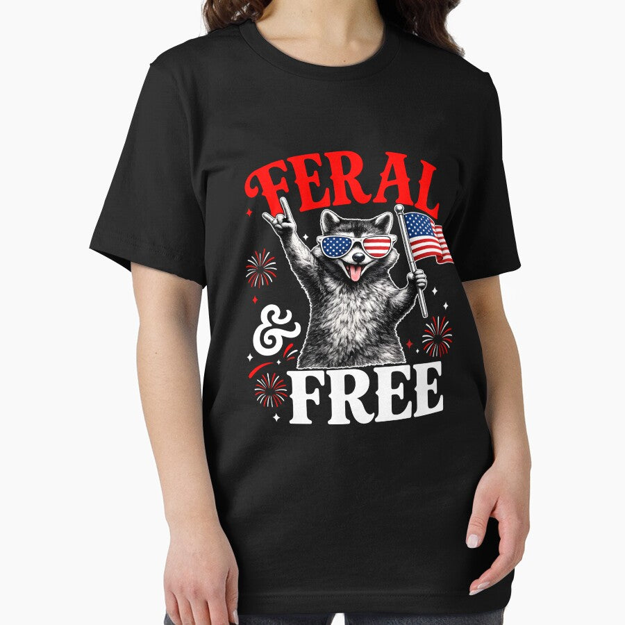 Feral And Free Raccoon by caruku666