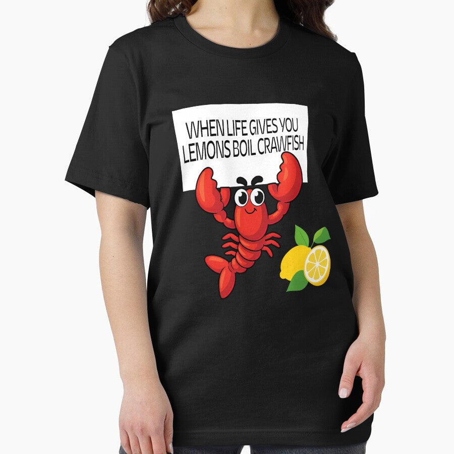Cute Boil Crawfish Lemons Funny Shirt by LashondaGreen89