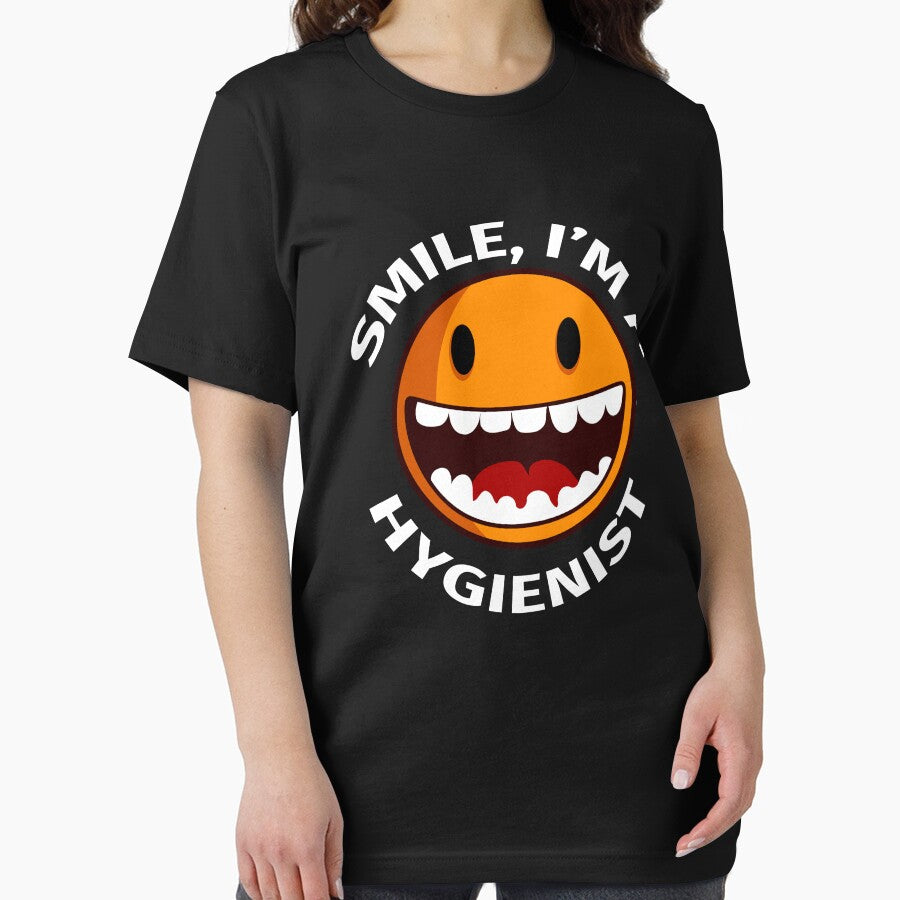 Dental Hygienist Smiling Cartoon by jacks-tees