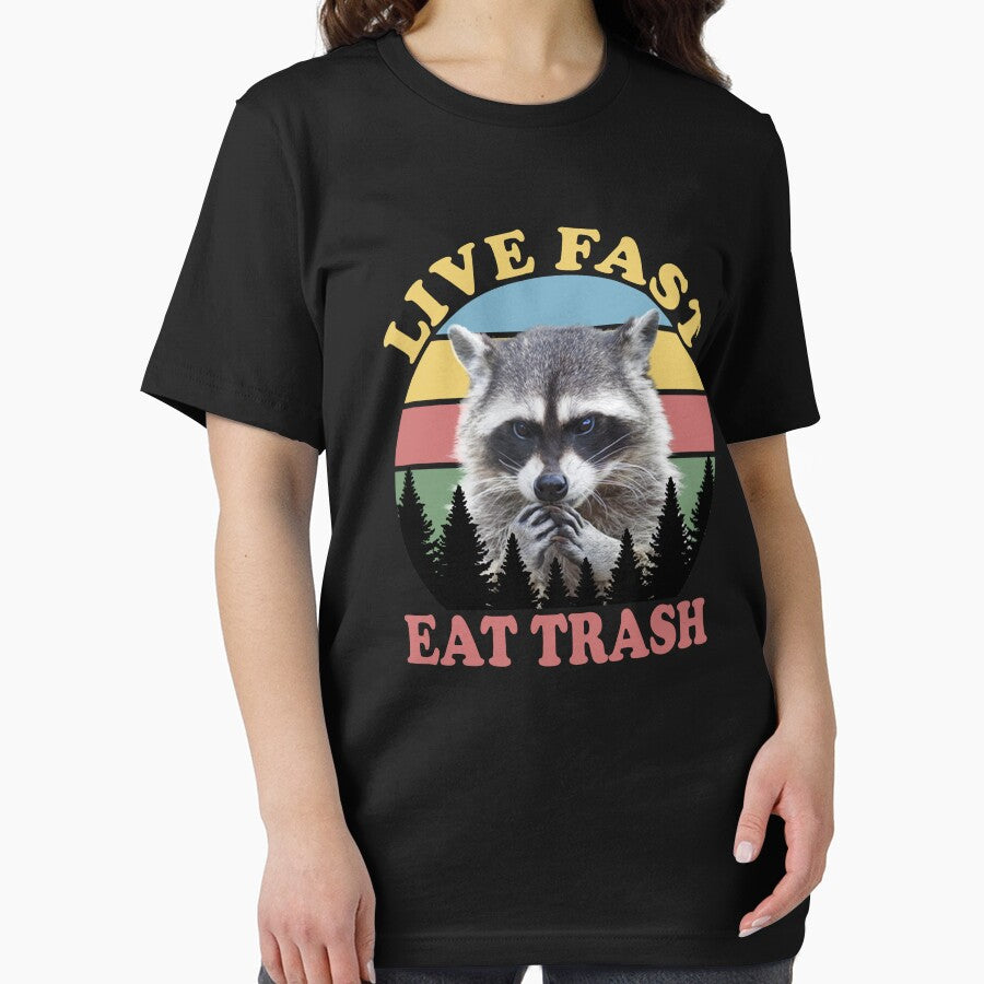 Live Fast! Eat Trash! Vintage by Dewnize