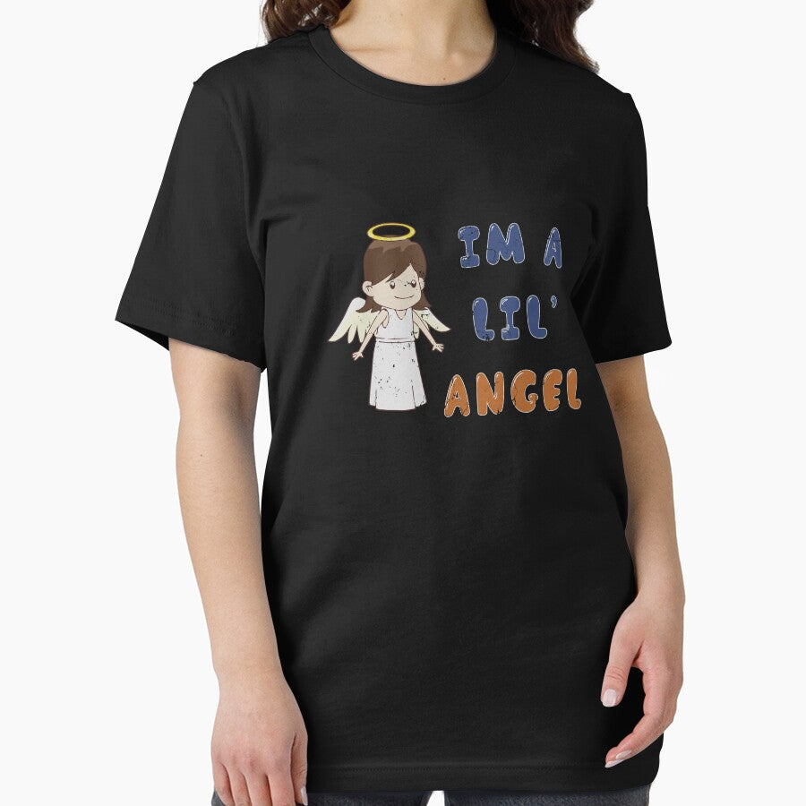 I'm a Lil' Angel 1970s Cute Punk Rock Ironic Heavenly by KNUXX Shop