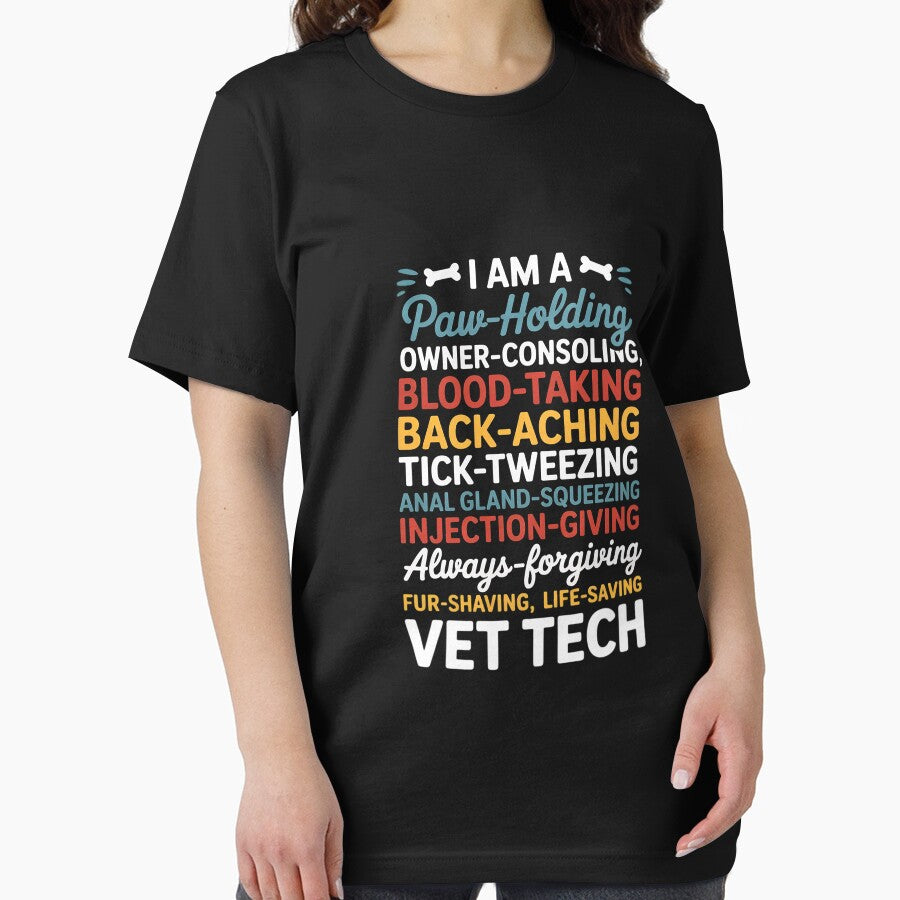 Vet Tech Paw Holding Veterinary Technician by GalaFunny