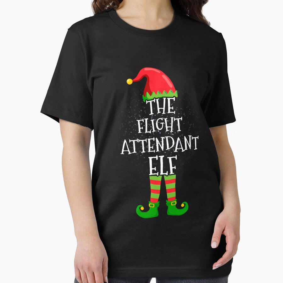 Flight Attendant Elf Family Matching Christmas Group by CosmoKitsch