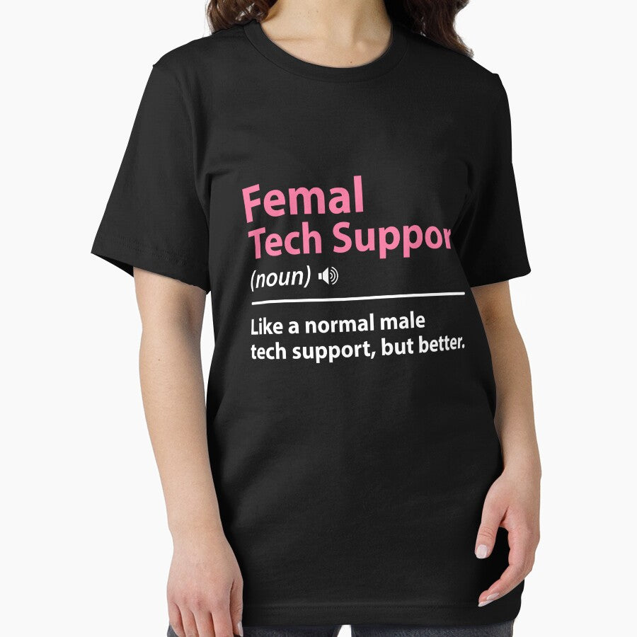 Female Tech Support Definition by DexertimaArt