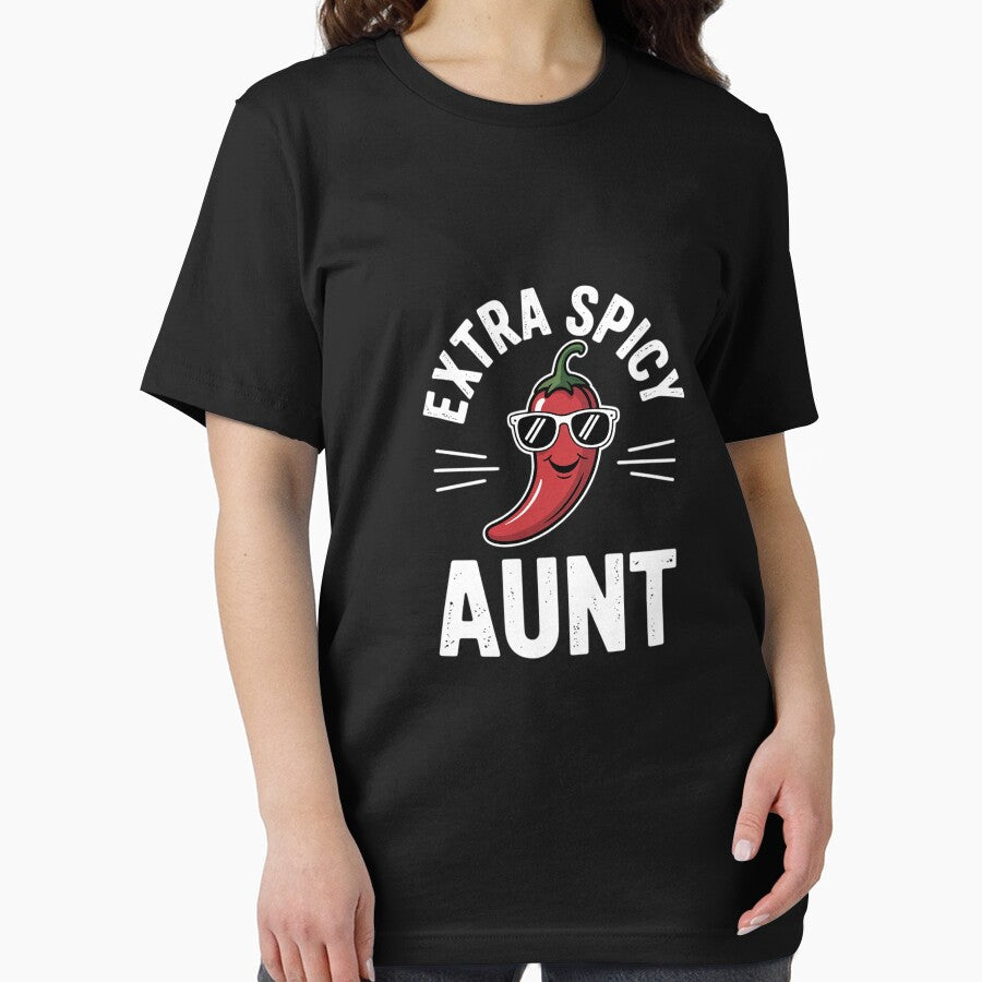 Extra Spicy Aunt Foodie Hot Chili Pepper Pun by HardcoreTour