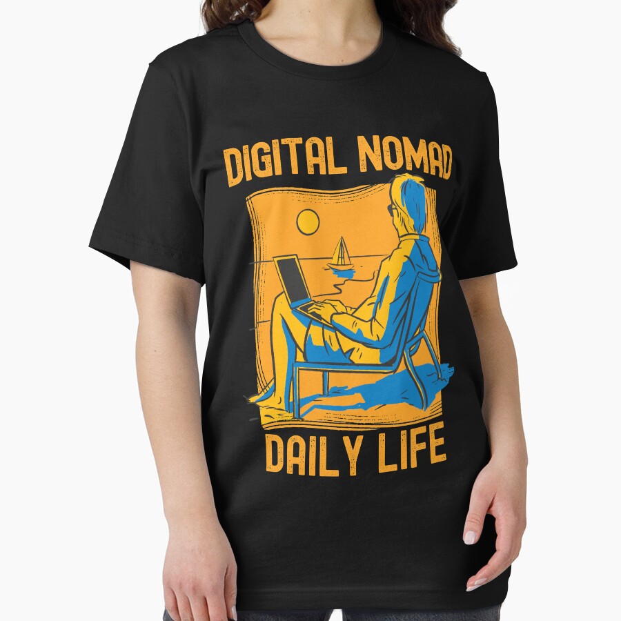 Digital Nomad Daily Life by Hoiho Adventure Shirts
