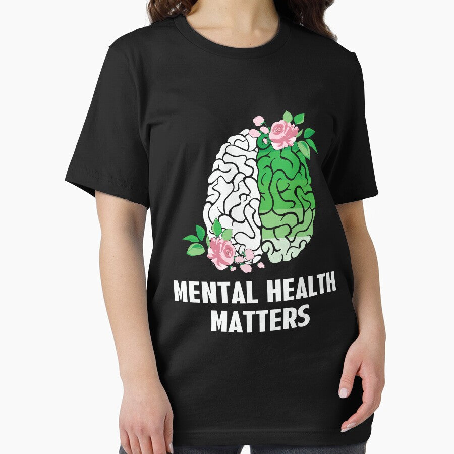 Mental Health Matters | Mental Health Matters | Brain Flowers by AlexaTees