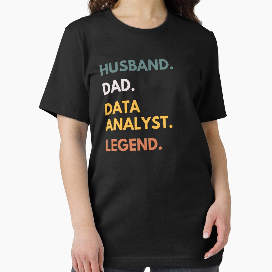 Husband Dad Data Analyst Legend Funny Data by CuteLovelyDesigns