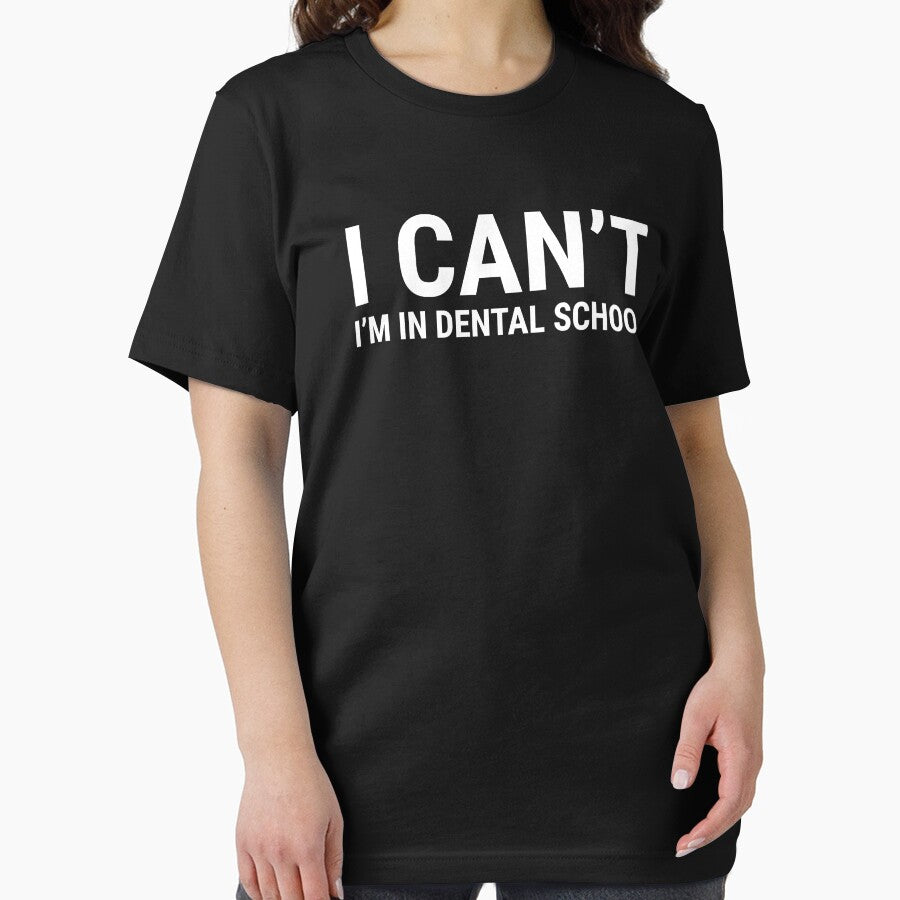 I Cant Im In Dental School Funny Dentist by norwoodcarney