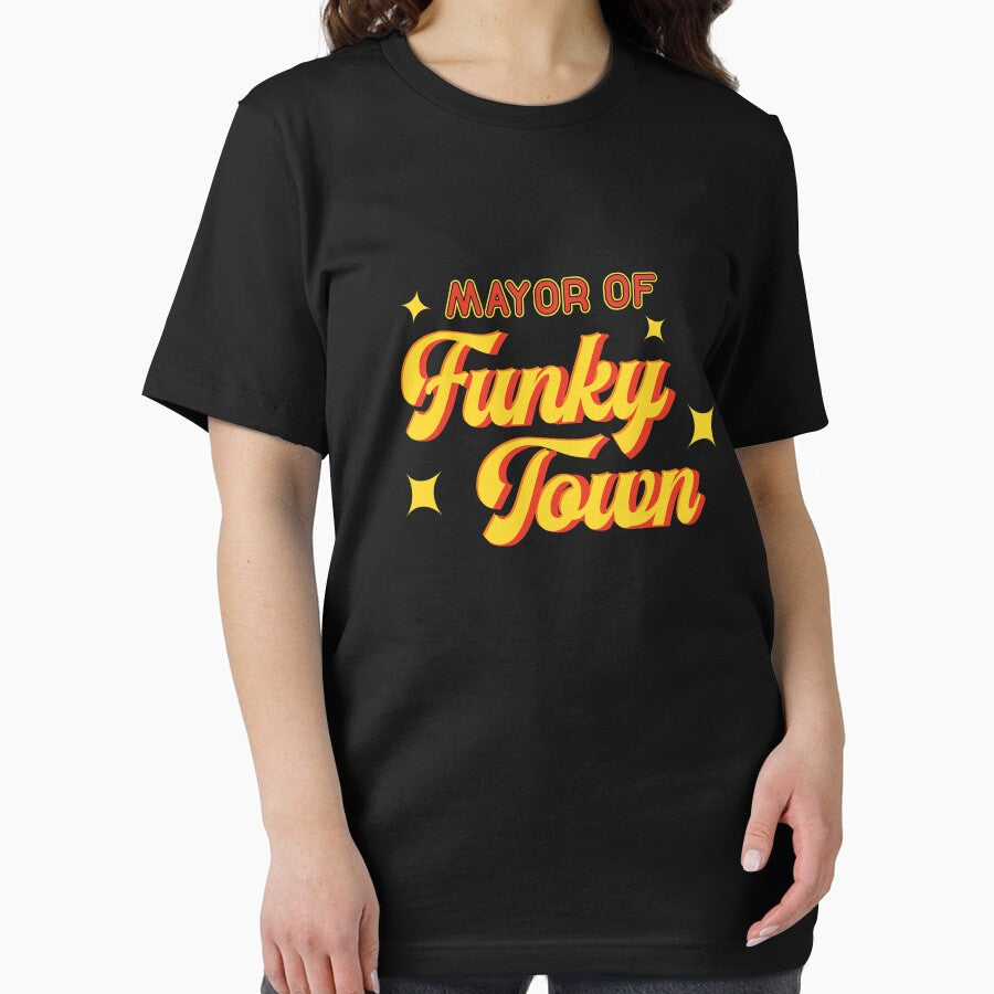Mayor of Funky Town 1970s Disco Funk Vintage Retro Disco 70s Funk by KNUXX Shop