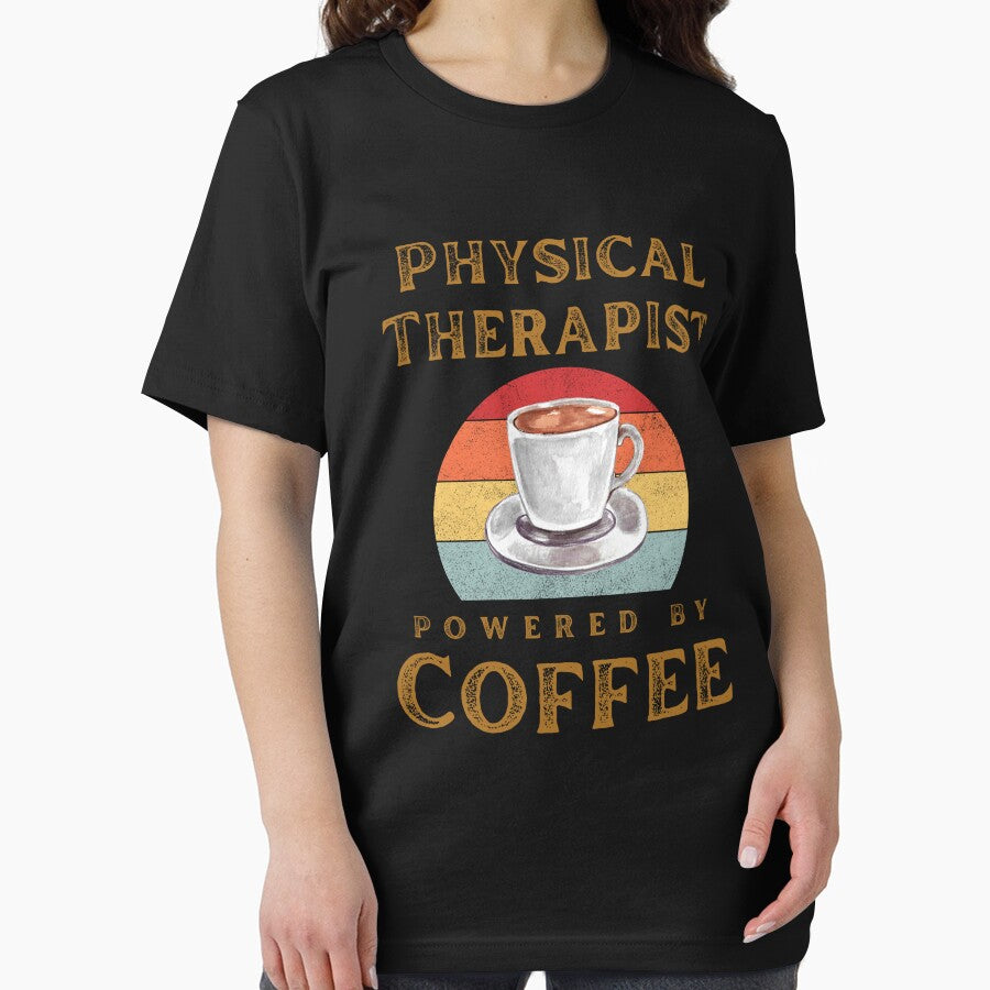 Physical Therapist Powered By Coffee :Coffee lover Quote. by MokonoKokoro
