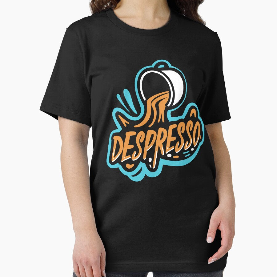 Funny Despresso Coffee Lover Graphic by Quirky Shirts