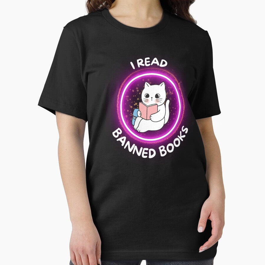 Cat I Read Banned Books by The Love Quill