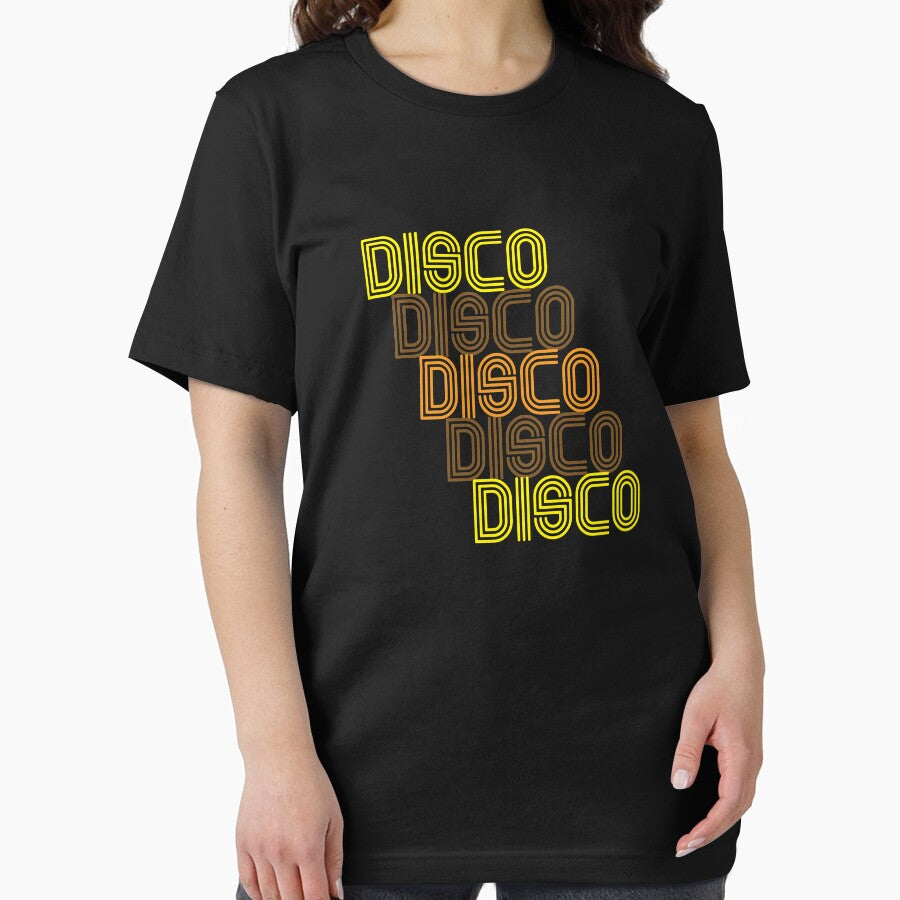 Disco Repeat Brown 1970s Disco Funk Vintage Retro Neon Light Funky by KNUXX Shop