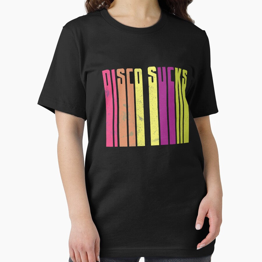 Disco Sucks Vintage 1970s Disco Funk Vintage Retro Neon Funky by KNUXX Shop