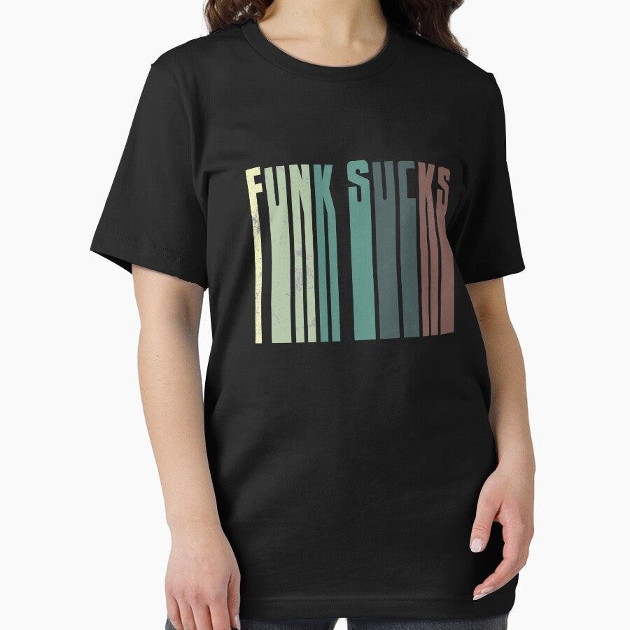 Funk Sucks Vintage 1970s Disco Funk Vintage Retro Neon Funky by KNUXX Shop