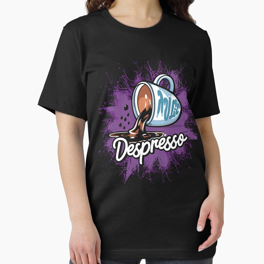Despresso Coffee Humor Design by Quirky Shirts