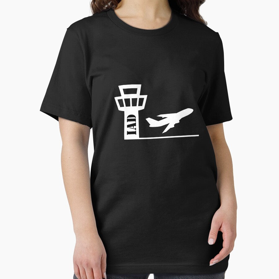 IAD Dulles International Airport - Air Traffic Control Tower Airport Code by brizodesign