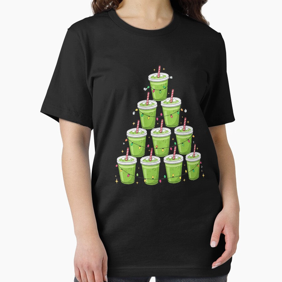 This Is My Christmas Pajama Shirt Matcha Lovers Family Matching by WildAuraArt