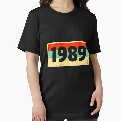 1989 Retro Colors Vintage 29Th Birthday Gift by noirty