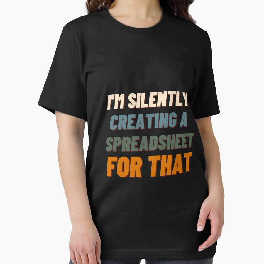 I'm silently creating A spreadsheet for you,Funny Accountant by Jemsruk