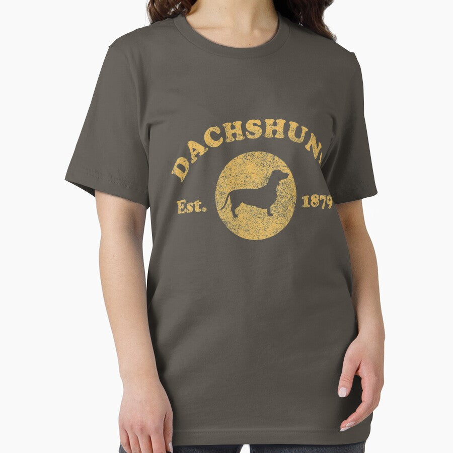 Vintage Dachshund Est. 1879 T-Shirt by Dan66