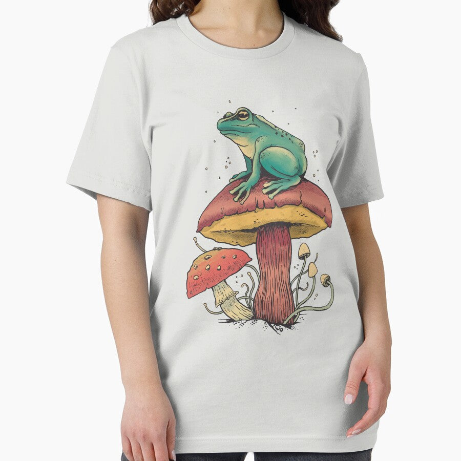 Mystical frog on mushrooms by ChristophK