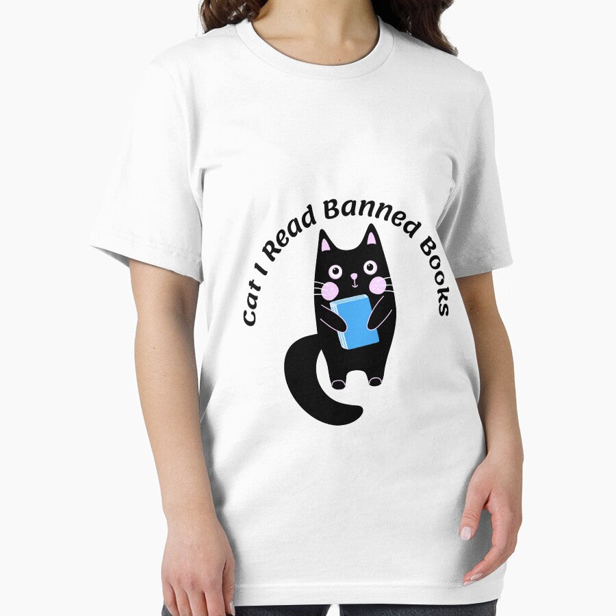 Cat I Read Banned Books cute ,funny by FLOWER--ART