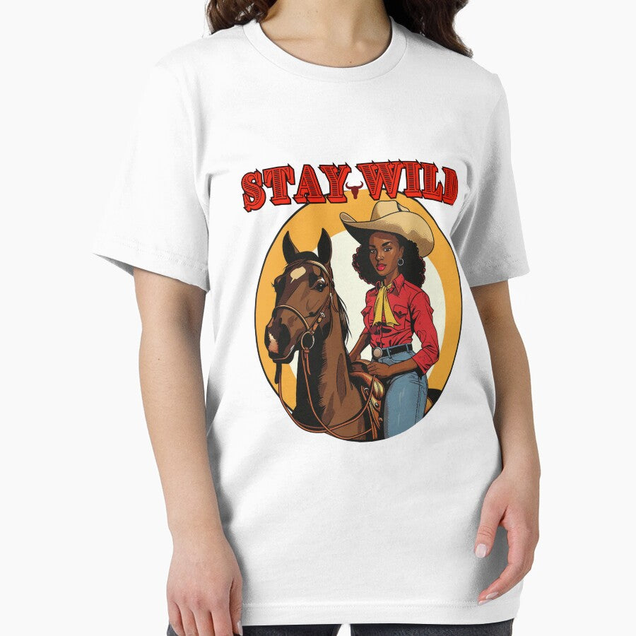Stay Wild Cowgirl (Yellow Scarf) by Seedcap7