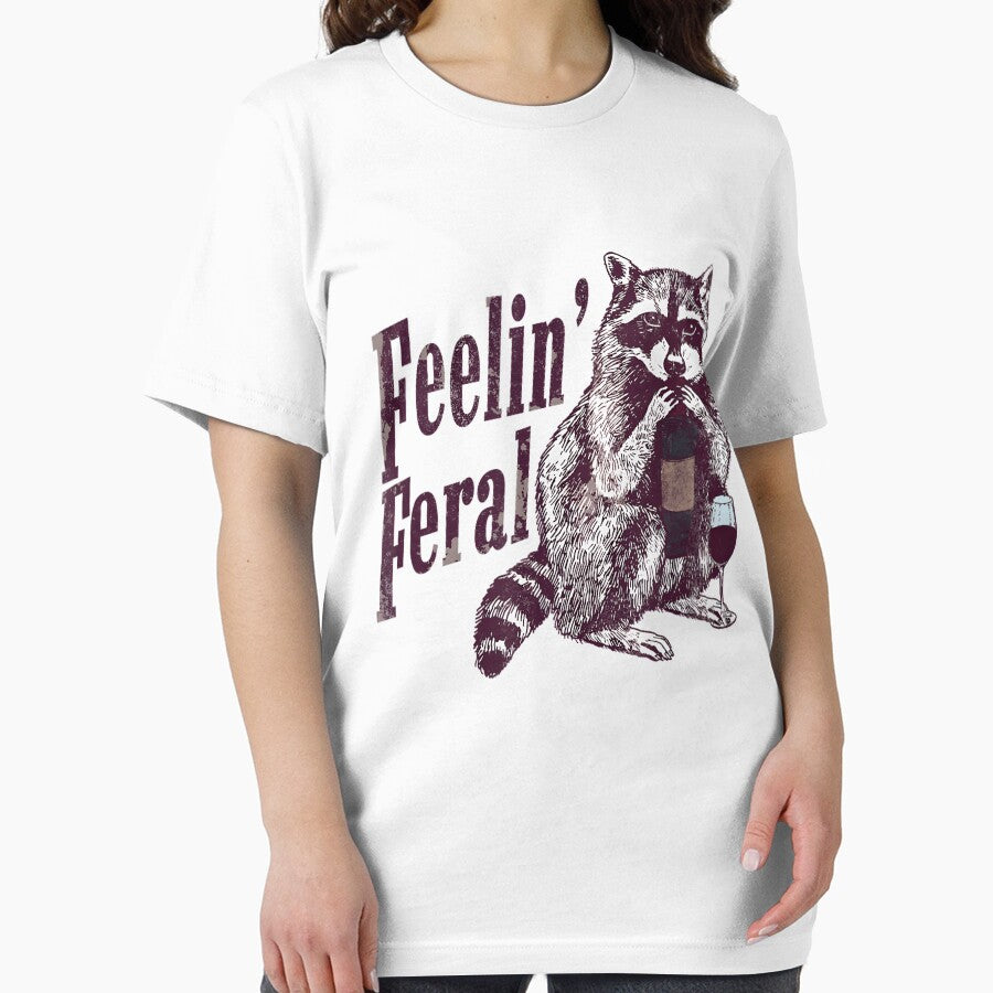 Feeling Feral Sarcastic Raccoon Adult Joke Raccoon Meme by spirorinin