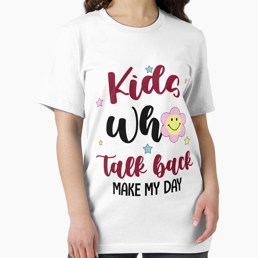 Kids Who Talk Back Make My Day Speech Language Pathologist Gifts For Women Men, Speech Pathology Week Appreciation Gifts For Speech Therapist, SLPA by medroc