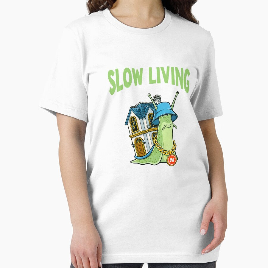 Slow Living Snail – Chill Vibes Design by NOYO-BRAND