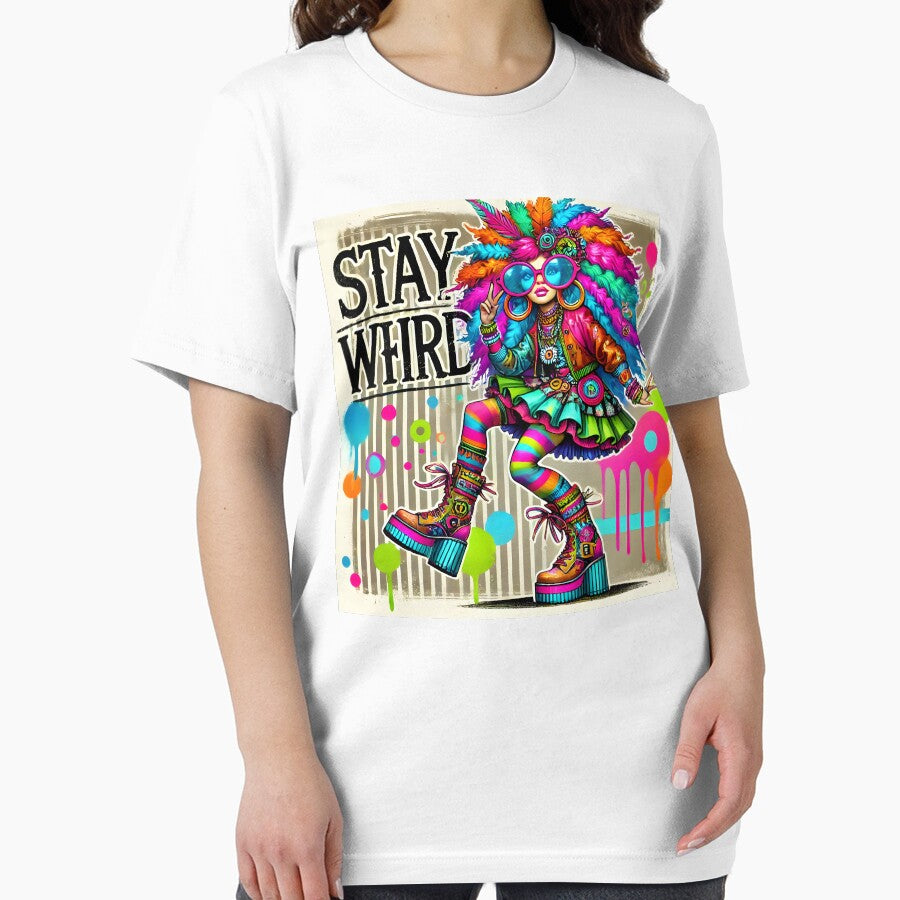 Stay Weird – Quirky and Fun Typography Design by ArtfullyJua