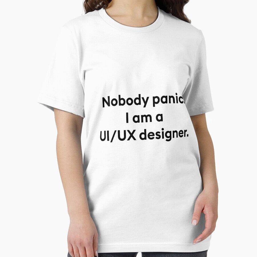nobody panic i am a uiux designer by PixelCookieDsgn