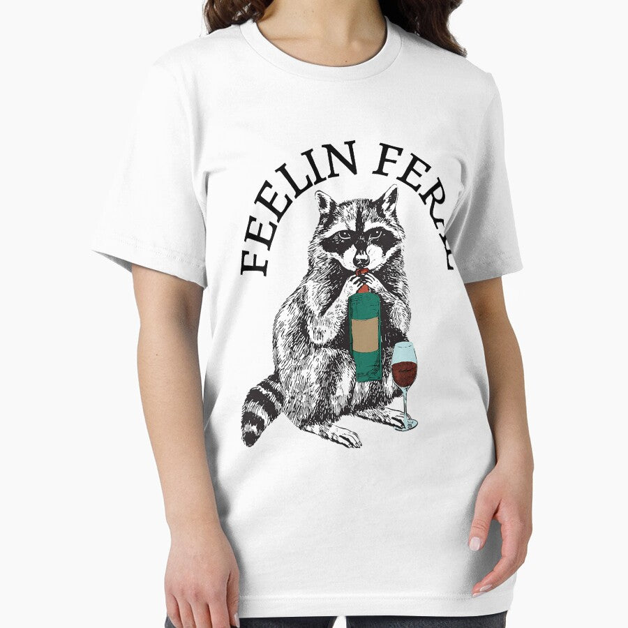 Feeling Feral Opossum Raccoon And Wine Feral Girl Summer by spirorinin