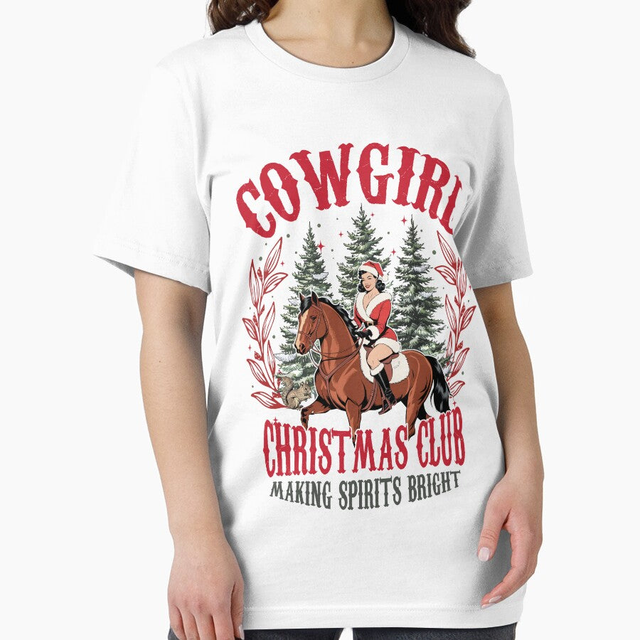 Cowgirl Western Christmas Club by vintagearttee