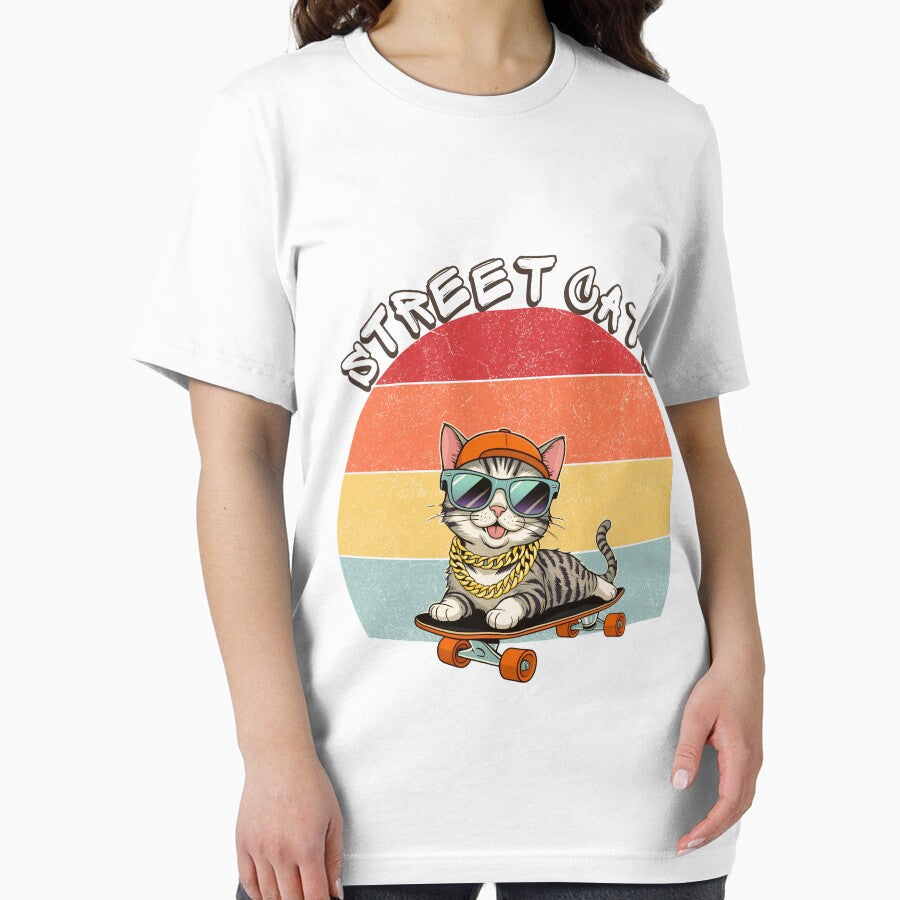 Street Cat – Cool Urban Graffiti Retro Style by dijjaboutique