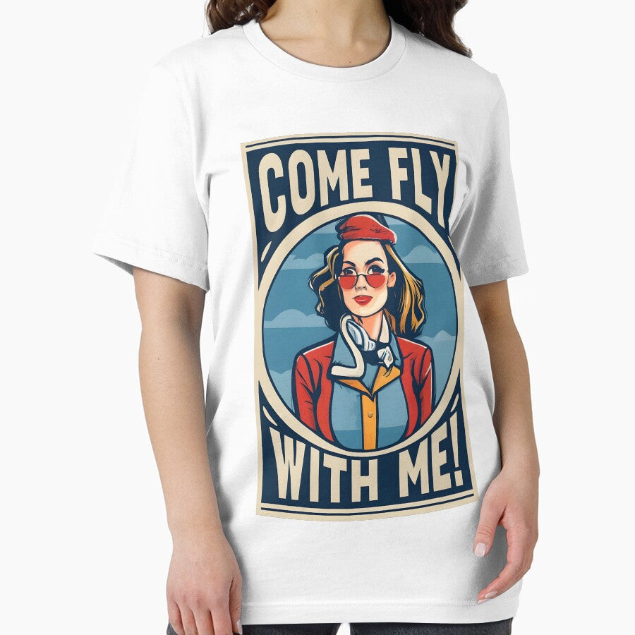 Come Fly With Me, Scandinavian Stewardess by AspectArtWorks